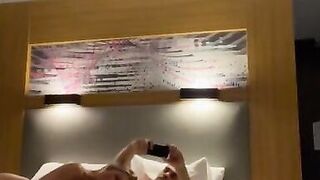 Getting my soaked little muff pumped in a hotel hookup