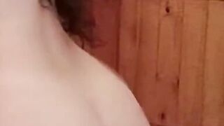 I Tie Up My Serf And Make Him Engulf My Moist Vagina And Ride Him Hard! Upright Clip FHD! Large Booty!