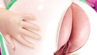 Medical Exam for u... with JOI - Latex Rubber Fetish pin up mother I'd like to fuck (Arya Grander)