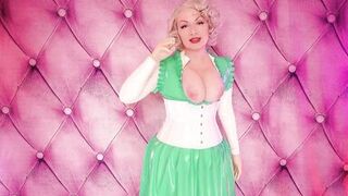 Medical Exam for u... with JOI - Latex Rubber Fetish pin up mother I'd like to fuck (Arya Grander)