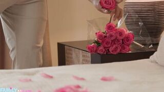 FamilyXXX - Overspread Mother I'd Like To Fuck Stepmoms Large Mangos With Creamy Valentine Cum (Katy Jayne)