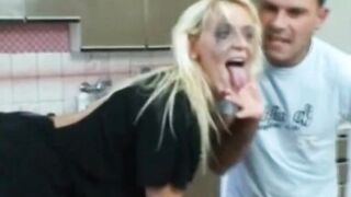 Blond Chick From The Netherlands Acquires Her Face Drilled - 13 image