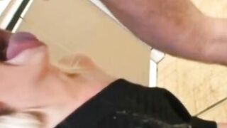 Blond Chick From The Netherlands Acquires Her Face Drilled