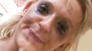 Blond Chick From The Netherlands Acquires Her Face Drilled