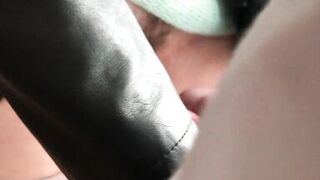 At lunchtime, the boss milks my dick. This Babe wishes me to cum in her pants. Office sex games. Non-Professional movie scene.