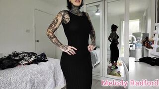 Sheer Afro Underware and gym tights try on Haul Melody Radford - 14 image