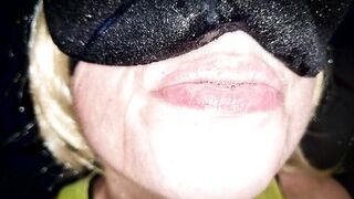 Blond cock-sucker with ripped jeans copulates a college ally. - 14 image