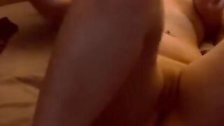 Hithertome86 getting off to her boyfriend whilst I see