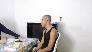 Fortunate student copulates large booty teacher and cums inside her constricted snatch