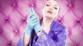 ASMR movie scene: nitrile gloves and oil - Glaminatrix Arya Grander - sexy mother I'd like to fuck relax hot sounding POV free - 11 image