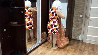 Aged housewife widen her arse expecting for anal sex