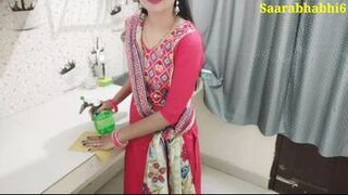 Pizza delivery lad watching inside my personal room door when I was enjoying myself and needed a large dick Hindi sex with