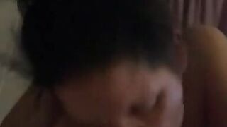 God this babe turns me on! One More excellent oral-service, and face fuck! feeding her a huge load! - 7 image