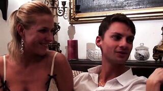 dilettante sex of group with two naughty whores hungry of dicks #5