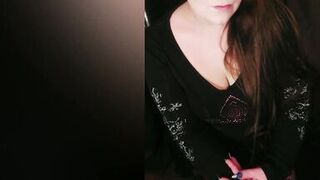 Hawt Neighbour Smokes & Milks her large breasts for u! - 2 image