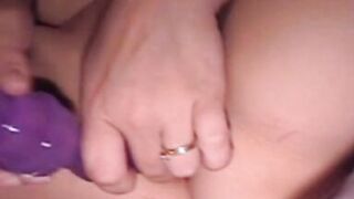 big beautiful woman Sweetheart Using Her Sex Toy