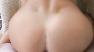 Outstanding aged blond acquires pumped and filled