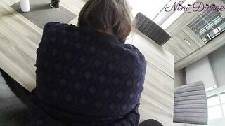 Clip Pov! Stepmom's large a-hole in constricted costume screwed in the living room! - 12 image