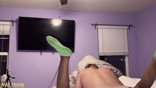 EBONY mother I'd like to fuck Oral-Sex & Creampie with White King