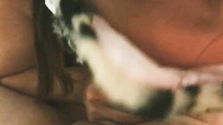 I engulf it and it ends in my face hole