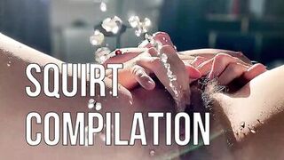 STEPMOM Squirting big O compilation. Dilettante Bushy Anal Squirt orgasming. Bulky Older Bushy Anal. Squirt Compilation.