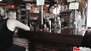 Erotic milf sucking two dicks