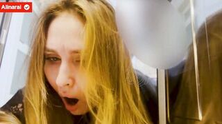 Stepmom got stuck in the dishwasher, I decided to fuck her