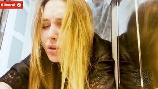 Stepmom got stuck in the dishwasher, I decided to fuck her