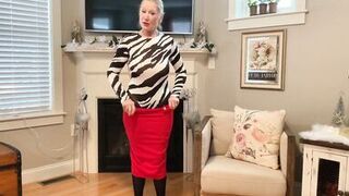 Danielle Dubonnet 65 Year Old MILF Try On #2 - 13 image
