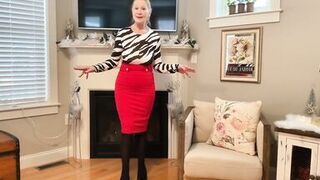 Danielle Dubonnet 65 Year Old MILF Try On #2