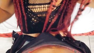 Sex for money with a big ass redhead, she sucks my dick deliciously