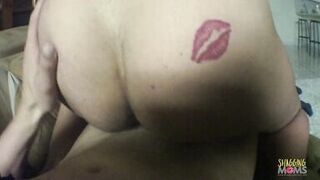 Having amateur sex at home is what this brunette milf likes