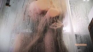 Shared showers always end in hot and romantic sex