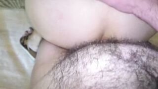 Blowjob and anal sex from a MILF with a big ass in amateur homemade porn