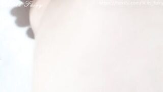 Amateur Lilith Fairy in sexy lingerie rubs her wet pussy