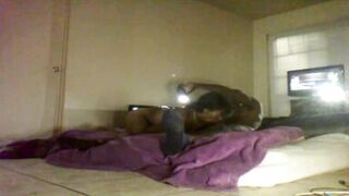 Stroking Black Milf Pussy Raw