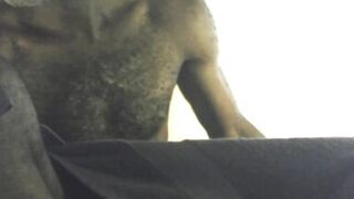 Stroking Black Milf Pussy Raw