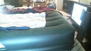 Stroking Pussy Raw Creampie Ebony SPinner