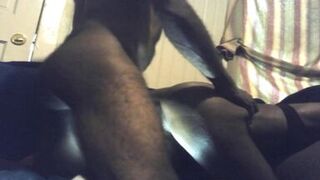 Stroking Pussy Raw Creampie Ebony SPinner