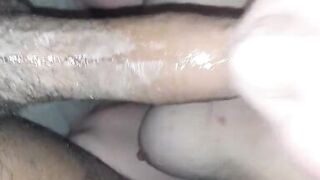 White girl gives the best head ever (cum in mouth)