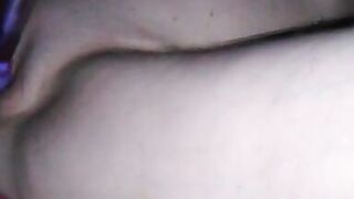 Playing with new toy on cougar wife