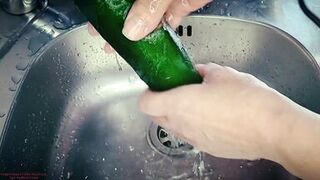 Sexy mature stepmom cooking