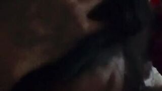 (Cock worship) my ex sucks my soul while her new bf waits in the driveway! Awesome facefuck throatpi