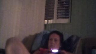 Eating, Smoking and Playing Fortnite While Filming Up My Mini Dress