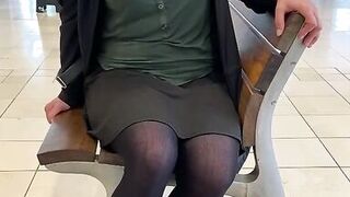 Playing in Public with a Lovense Lush Remote Control Sex Toy