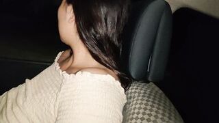 Sex with mother's friend in a car