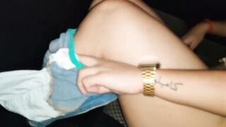 Sex with mother's friend in a car