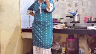 Indian stepsister got caught while video call with her bf