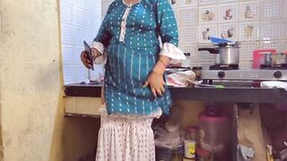 Indian stepsister got caught while video call with her bf