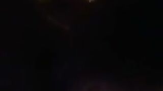 Amateur milf giving blowjob to side piece